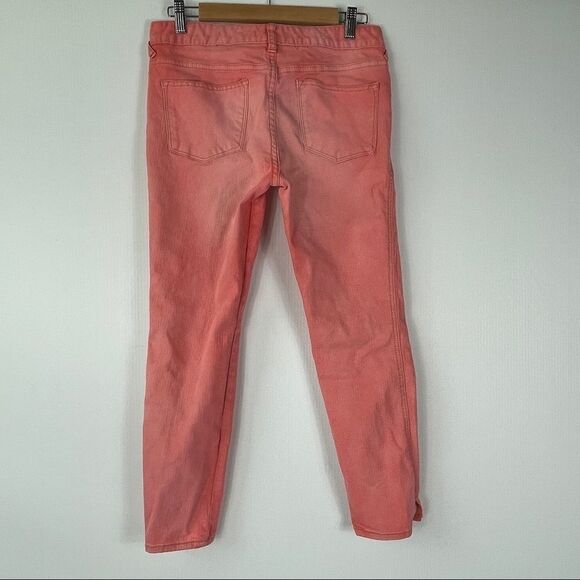 Free People Skinny Jeans Coral Pink Pants 61855-1651 5125 Women’s Size 29 - Picture 5 of 11